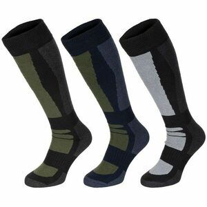 MFH Zimní ponožky, "Esercito", pruhované, dlouhé, 3-pack - 39–42 obraz