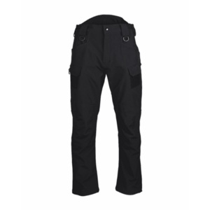Mil-tec Assault zateplené softshellové kalhoty, černé - S obraz