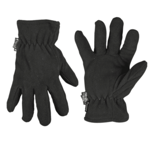 Mil-Tec Fleece Thinsulate™ rukavice, čierne - S obraz