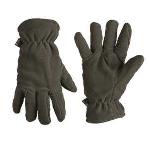 Mil-Tec Fleece Thinsulate™ rukavice, olivové - S obraz