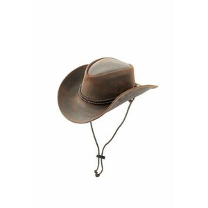 Origin Outdoors Trapper Kožený klobouk, hnědý - 54/55 obraz