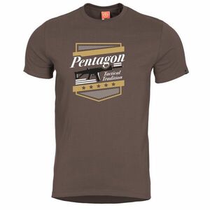 Pentagon A.C.R. tričko, hnědé - XS obraz