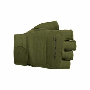 Pentagon Duty Mechanic rukavice bez prstů 1/2, olivové - S obraz