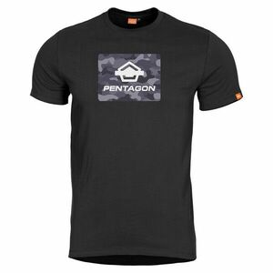 Pentagon Spot Camo tričko, černé - S obraz