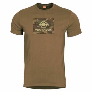 Pentagon Spot Camo tričko, Coyote - S obraz