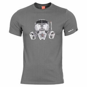 Pentagon tričko Gas Mask, Wolf Grey - XS obraz