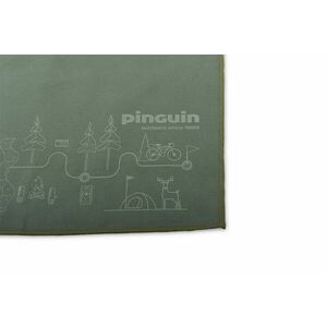 Ručník Pinguin Micro Map 40 x 40 cm, šedý obraz