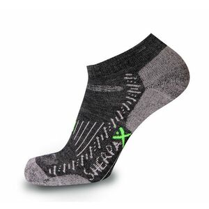 SherpaX /ApasoX Elbrus ponožky low tenké šedé - 35–38 obraz