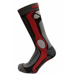 SherpaX/ApasoX Marmolada ponožky hrubé červené - 35–38 obraz