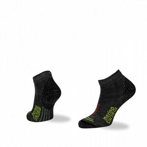 TEKO Nízké běžecké MERINO ponožky eco RUN 2.0 ENDURO, tmavě šedé - S obraz