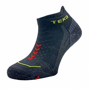 TEKO Nízké ultralehké běžecké MERINO ponožky eco RUN 1.0 ULTRA, černé - S obraz