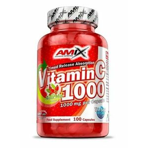 Vitamin C 1000 + Rose Hip Extract - Amix 100 kaps. obraz