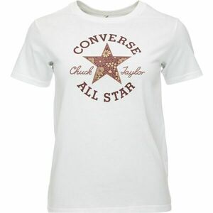 Converse CHUCK PATCH INFILL Dámské tričko, bílá, velikost obraz