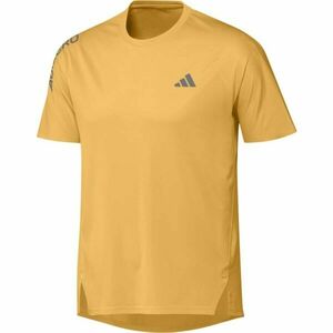 adidas ADIZERO TEE M Pánské sportovní triko, žlutá, velikost obraz
