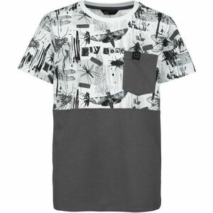 Lewro HASTINGS Chlapecké triko, šedá, velikost obraz