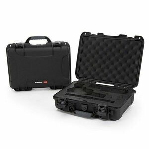 Odolný vodotěsný kufr 910 s pěnou pro 2x Classic Pistol Nanuk® – Černá (Barva: Černá) obraz