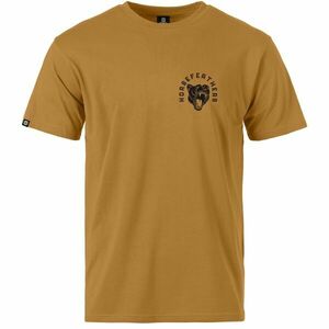 Horsefeathers ROAR II Pánské tričko, hnědá, velikost obraz
