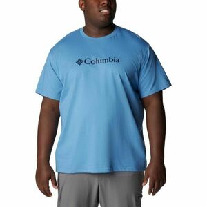 Columbia CSC BASIC LOGO SHORT SLEEVE Pánské triko, modrá, velikost obraz