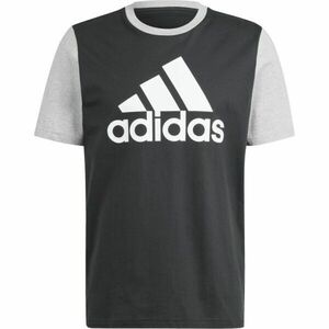 adidas BIG LOGO TEE Pánské tričko, černá, velikost obraz