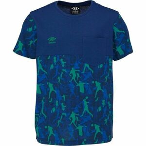 Umbro PULLO Chlapecké triko, tmavě modrá, velikost obraz