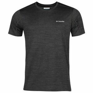 Columbia ALPINE CHIL ZERO SHORT SLEEVE CREW Pánské funkční tričko, černá, velikost obraz