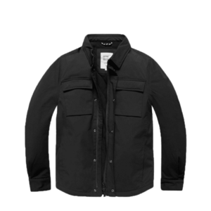 Vintage Industries Košilová bunda Wyatt, černá - S obraz