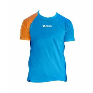 nanosilver Pánské triko SKI365 oranžový rukáv - XXL - modrá obraz