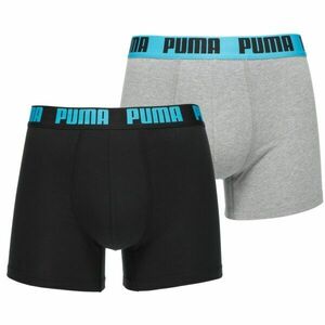 Puma MEN EVERYDAY BASIC BOXER 2P Pánské boxerky, černá, velikost obraz