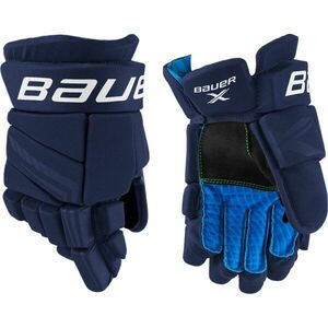 Bauer X GLOVE JR Dětské hokejové rukavice, tmavě modrá, velikost obraz