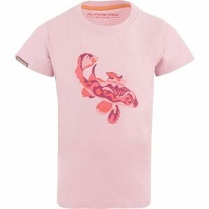ALPINE PRO OKEGO Dívčí triko, růžová, velikost obraz