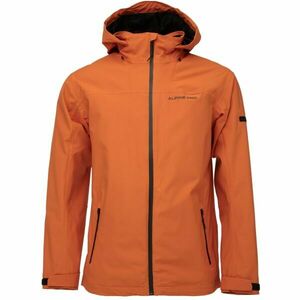 ALPINE PRO LOGAB Pánská outdoorová bunda, oranžová, velikost obraz