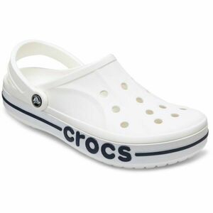 Crocs BAYABAND CLOG Unisex pantofle, bílá, velikost 45/46 obraz