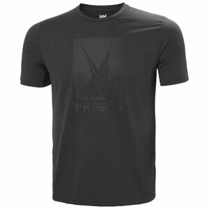 Helly Hansen HP RACE GRAPHIC Pánské triko, černá, velikost obraz