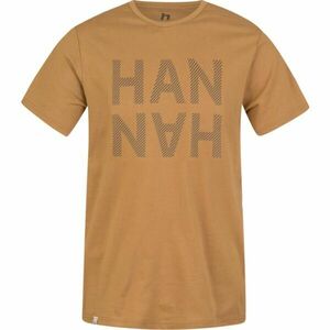 Hannah GREM Pánské triko, hnědá, velikost obraz
