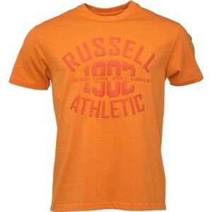 Russell Athletic T-SHIRT M Pánské tričko, oranžová, velikost obraz