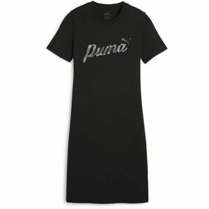Puma ESSENTIALS + BLOSSOM GRAPHIC DRESS Dámské šaty, černá, velikost obraz