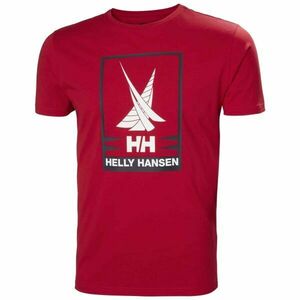 Helly Hansen SHORELINE 2.0 Pánské triko, červená, velikost obraz