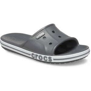 Crocs BAYABAND SLIDE Unisex pantofle, šedá, velikost 39/40 obraz