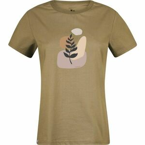 Hannah ARIA Dámské bavlněné triko, khaki, velikost obraz