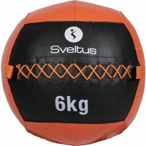 SVELTUS WALL BALL 6 KG Medicinbal, oranžová, velikost obraz