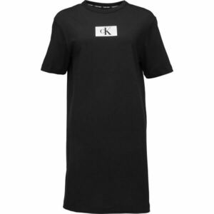Calvin Klein S/S SLEEPSHIRT Dámská noční košile, černá, velikost obraz