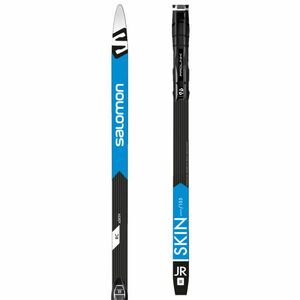 Salomon XC SKI SET RC ESKIN JR + PLK ACC JR Juniorské běžecké lyže s vázáním, černá, velikost obraz