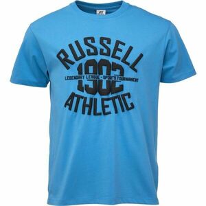 Russell Athletic T-SHIRT M Pánské tričko, modrá, velikost obraz