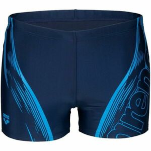 Arena SWIM SHORT GRAPHIC Pánské nohavičkové plavky, tmavě modrá, velikost obraz