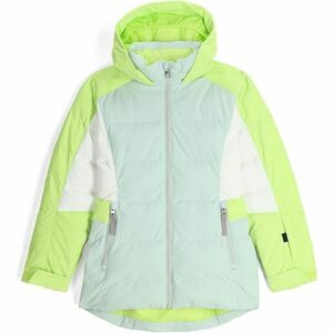 Spyder ZADIE Dívćí lyžařská bunda, světle zelená, velikost obraz