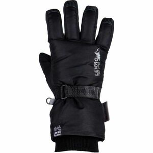Lewro PRIMO Dětské lyžařské rukavice, černá, velikost obraz