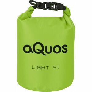 AQUOS LT DRY BAG 5L Vodotěsný vak s rolovacím uzávěrem, světle zelená, velikost obraz