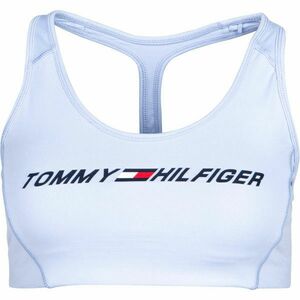 Tommy Hilfiger LIGHT INTENSITY GRAPHIC BRA Dámská sportovní podprsenka, světle modrá, velikost obraz