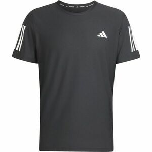 adidas OWN THE RUN TEE Pánské běžecké triko, černá, velikost obraz