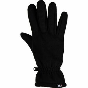Willard KIEROS Unisex fleecové rukavice, černá, velikost obraz